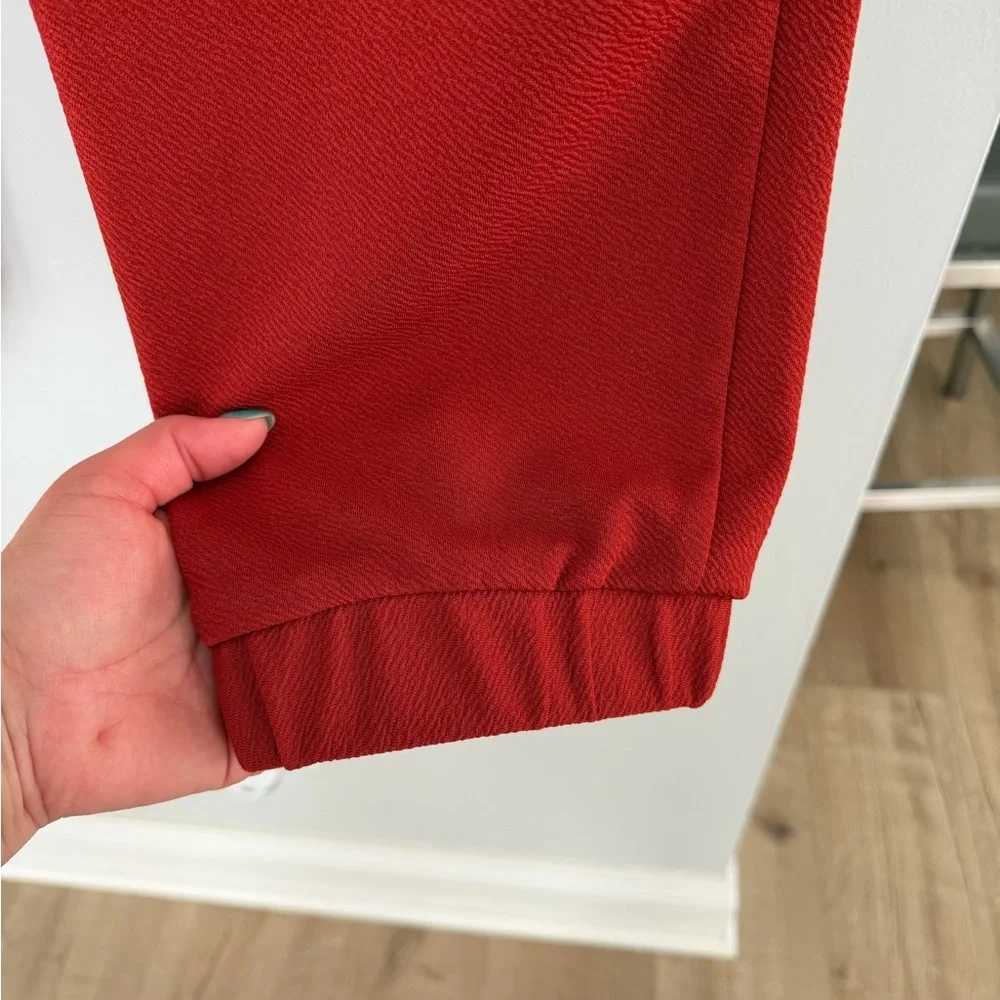 LC by Laura Cruz Burnt Orange Jogger Pants Size 1X NWOT